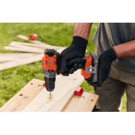 Black & Decker BCD383XN-XJ Aku wiertarko-wkrętarka udarowa(45 Nm/18 V/bez aku i ładowarki)